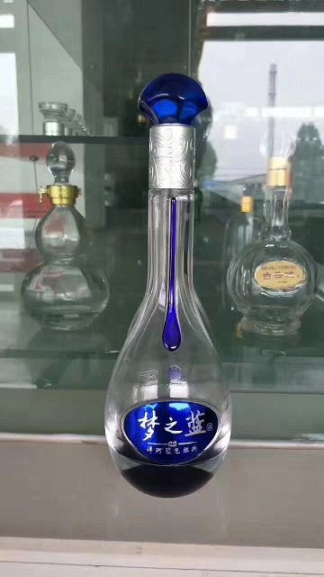 p-117晶白玻璃酒瓶